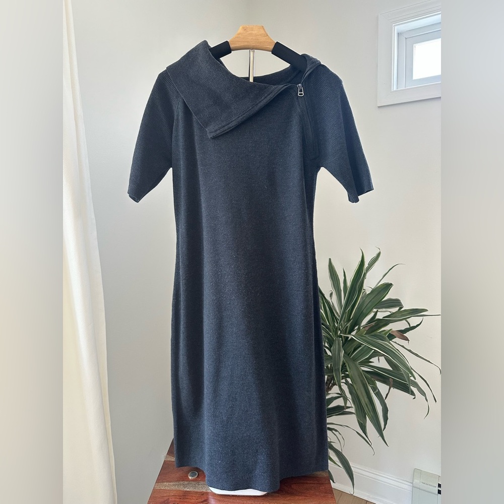 Calvin Klein sweater dress 
Dark grey used only once
Size medium